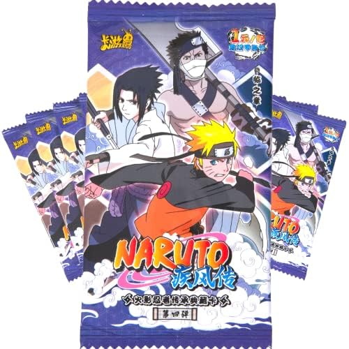 AW Anime WRLD Ninja Cards Booster Box - Official Anime CCG Collectable Playing/Trading Card Pack - Tier 1 - (Flash 10 Packs)