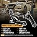 2Pcs Left & Right Side Front Lower Control Arms With Ball Joint Assembly Fit For Nissan Sentra 2020 2021 2022 2023 2024 Replaces 527-439 527-440 102-8412 102-8413 54501-6LB0A 54500-6LB0A