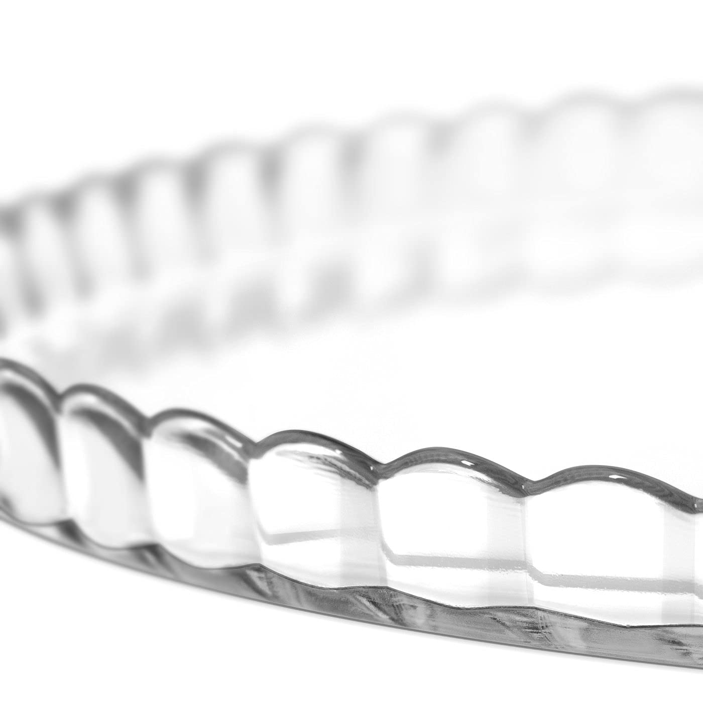 MAVERTON Plat à gâteau Rond avec Gravure - en Verre - Personnalisé - Idée Cadeau pour Un Fan de Cuisine ou pour Un Gourmand - Cadeau pour Femme - Muffin