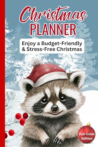 Christmas Planner - Full-Color Holiday Organizer with Shopping List, Gift List, Budget, Meal Planner, Online Orders, Greeting Card Address Book & Checklists for a Stress-Free, Joyful Christmas image 2