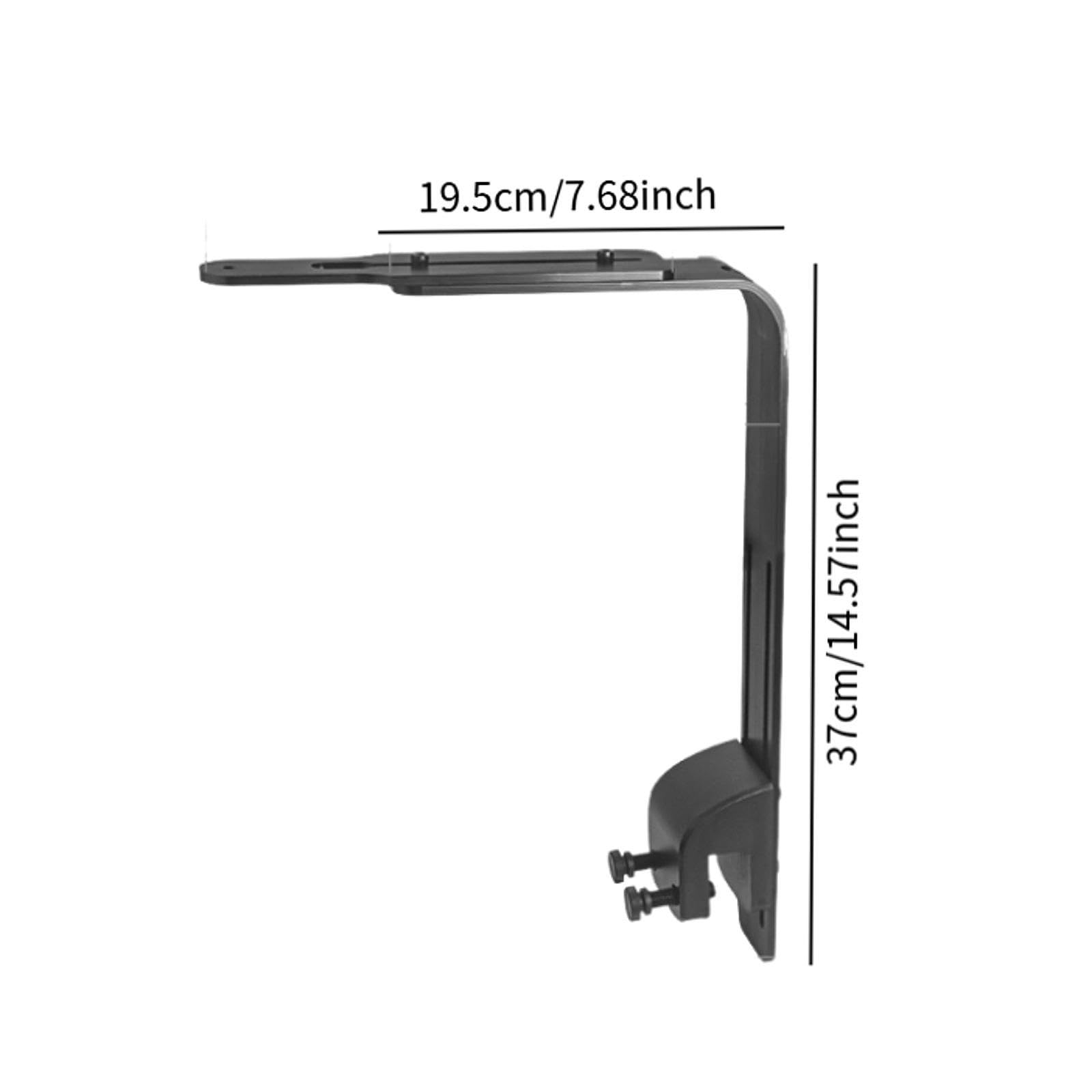 Supporto per Lampada Acquario Porta Lampada Staffa Estensibile Metallo Regolabile Durevole Adatto per Illuminazione Acquario Marino Dolce Pesci, Style B