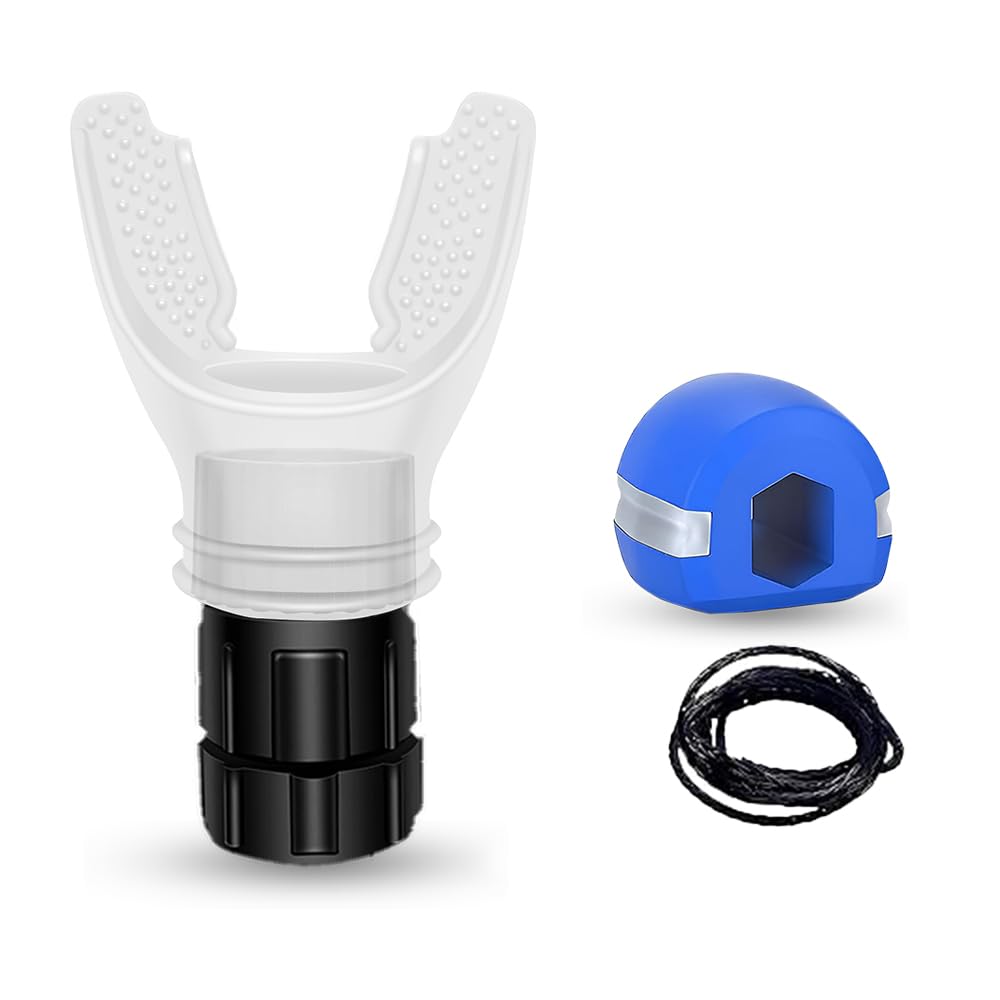 Lung Capacity and Jaw Trainer Combo Device, Lung Exerciser Expander Device Adjustable Resistance Increasing Vital Capacity for Fitness (B0D5RF92M9) Amazon Price History, Amazon Price Tracker