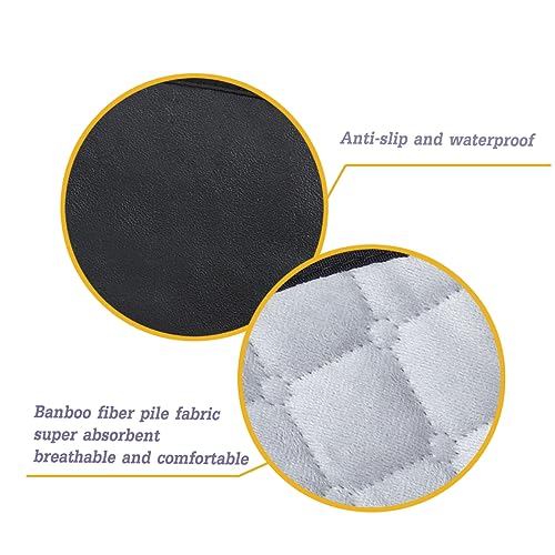 Image of JOOLIO B&S Waterproof Piddle Pad, Potty Training Car Seat Protector Cover