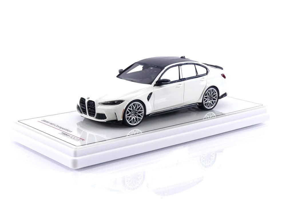 Truescale Miniatures- Auto in Miniatura da Collezione, Colore Alpine White, TSM430558