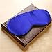 Produktbild Augenmaske wirklich Seide Breathable Männer und Frauen Universal Sleeping Eye Mask (Farbe : Gem Blue)