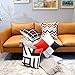 Produktbild Yierya Chimaera Kissenbezüge, Leinen Zierkissenbezüge,45 x 45cm Kissenhülle Geometrisch Muster Dekorativ Kissenbezug für Sofa Auto Lendenkissen Dekokissen Kissenbezug (color5)