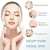 Electric Facial Cleansing Brush 7 in 1 - Fabuday Face Skin Spin Brush for Deep Cleansing, Gentle Exfoliating, Blackhead Removing and Massaging, Battery Operated Facial Cleanser Brush