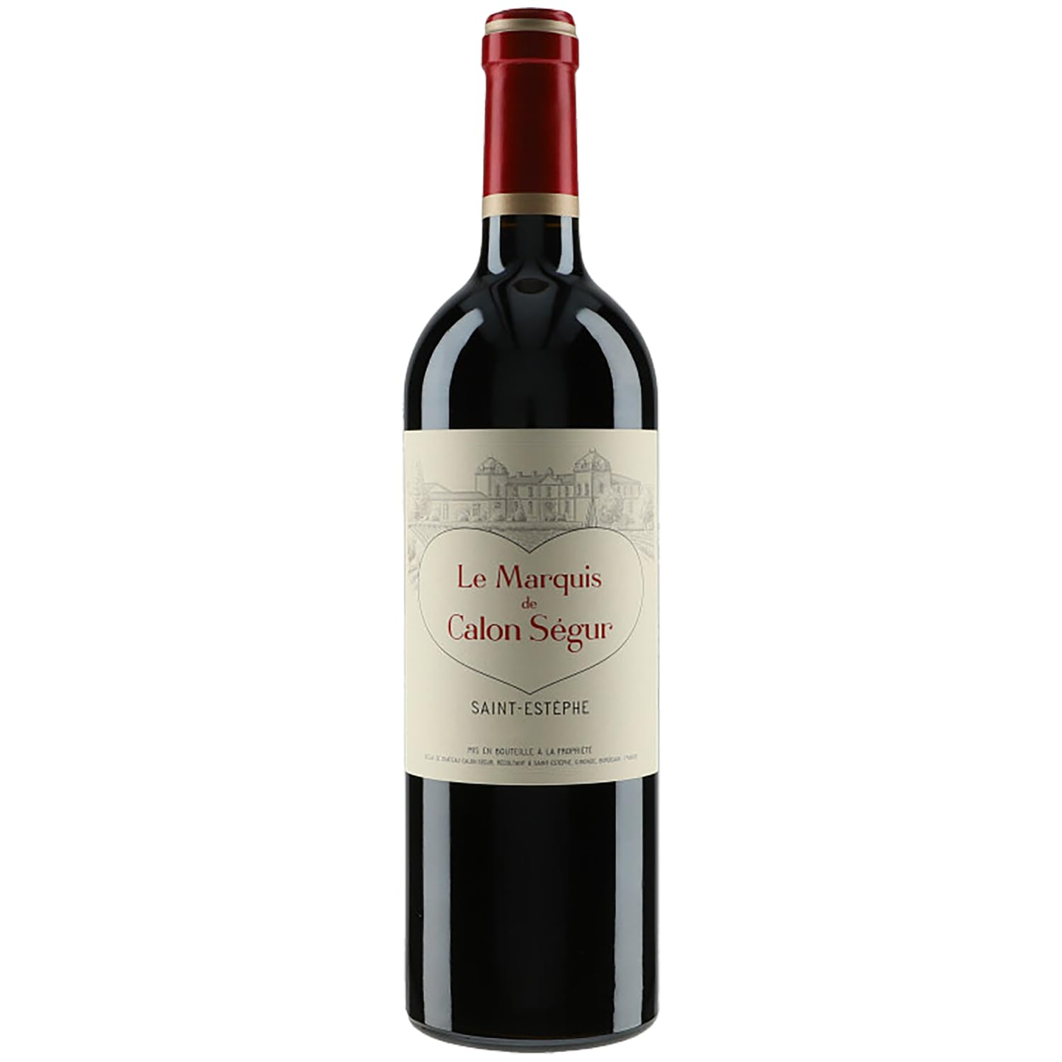 Château Calon Ségur Le Marquis de Calon Ségur - Rouge 2020 - Saint-Estèphe - Vin Rouge de Bordeaux (75cl)
