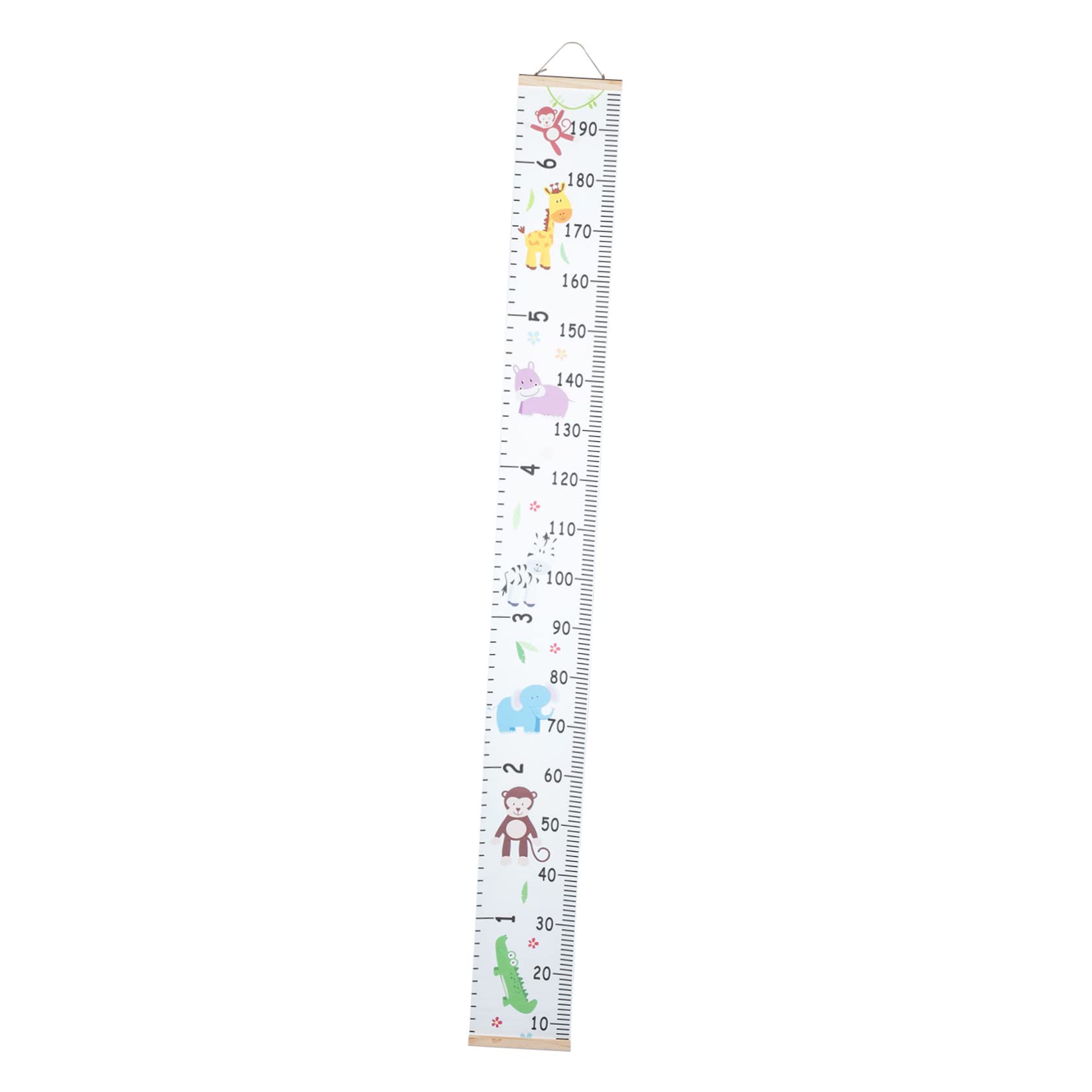 Tabla de Crecimiento Infantil Escribir para Pared de Tela Portátil y Medir Estatura de Niños y Bebés Adecuado para Decorar Habitación Infantil