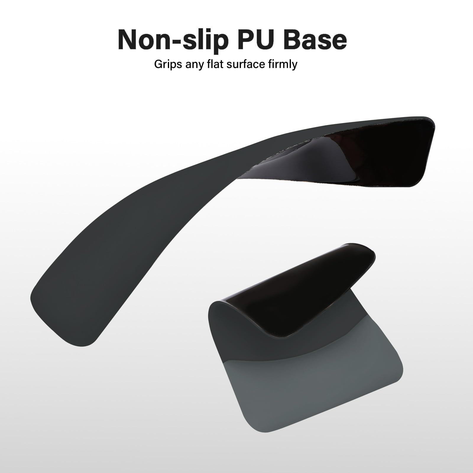MOSISO Podkładka pod mysz z podpórką pod nadgarstek, mata biurkowa ergonomiczna, pianka memory, grafitowy