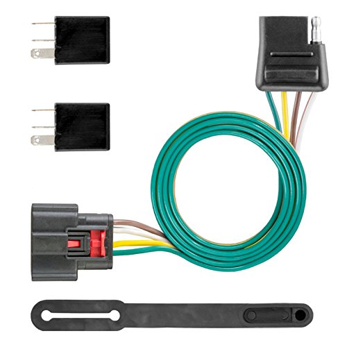 Curt 56375 T-Connector 4-Way Flat Custom Wiring Harness for Chevy Equinox