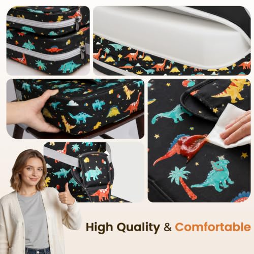 Image of Booster Seat for Kitchen Chair for Toddlers, Kitchen Chair Booster Cushion