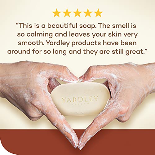 Yardley-London-Moisturizing-Bath-Soap-Bar-Cocoa-Butter-Helps-Soften-Dry-Skin-with-Pure-Cocoa-Shea-Butter-and-Vitamin-E-40-oz-Bath-Bar-1-Soap-Bar