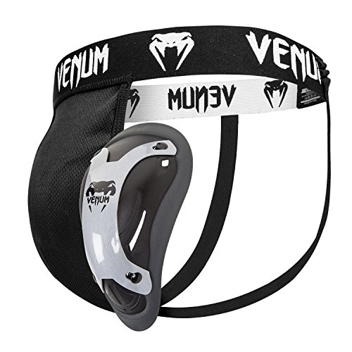 Venum Competitor Coquilla, Unisex Adulto, Plateado, M