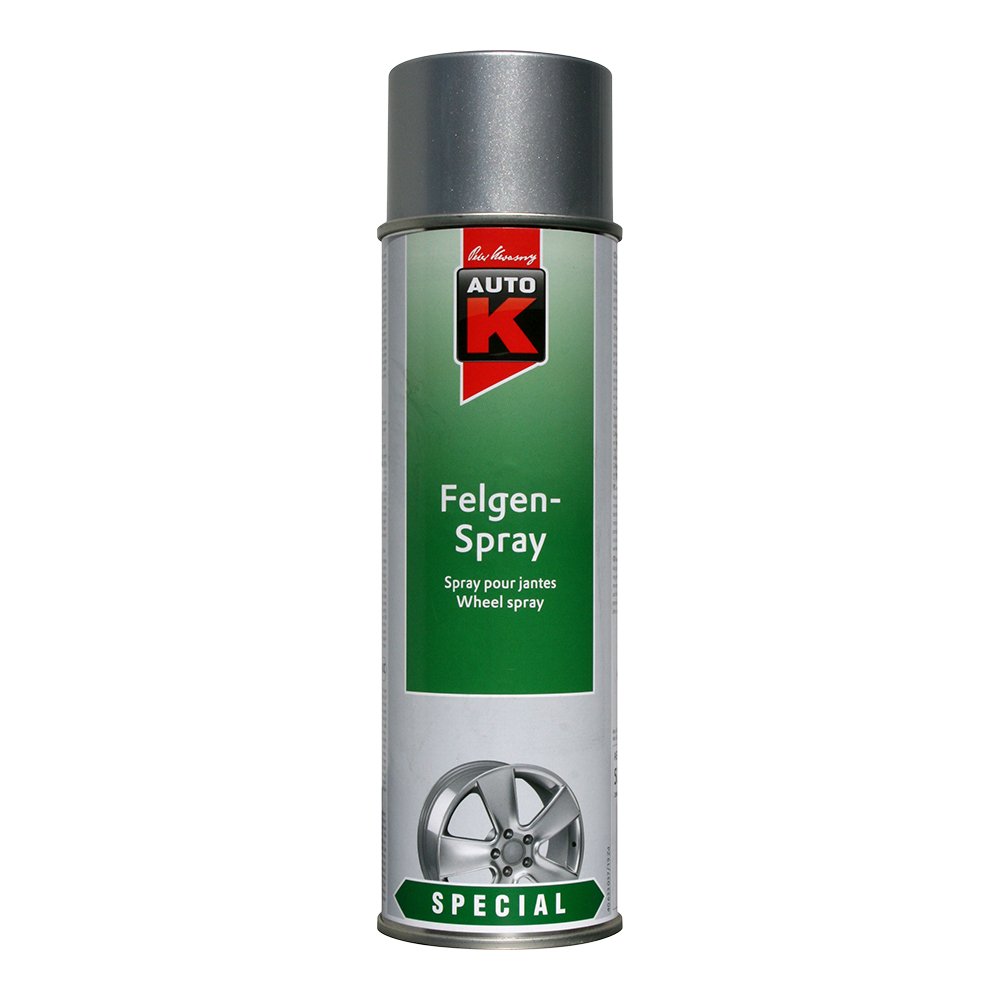 Kwasny 4X 633 037 Auto-K Special Felgen-Spray Kristallsilber 500ml