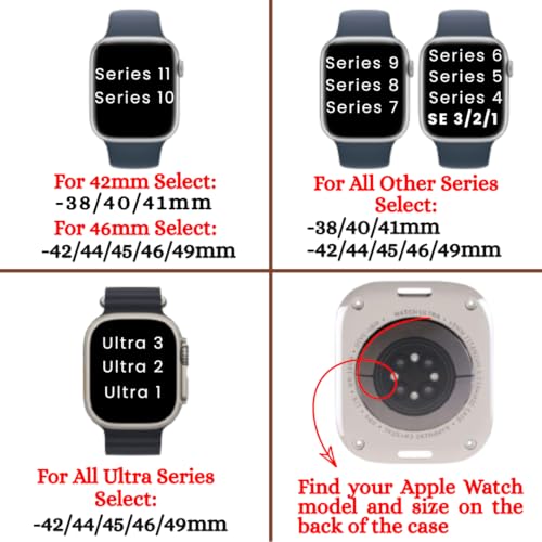 Image of Leather Bands Compatible with Apple Watch Band 40 mm 38 mm 41 mm 42 mm 44 mm 45 mm 46 mm 49 mm Band For Women Straps For Men Handmade Crazy Horse Full Grain Genuine Leather Strap for iWatch Series 11 10 9 8 7 6 SE 3 2 1 Ultra 3 2 1