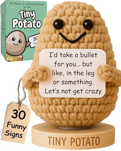 Funny Crochet Potato