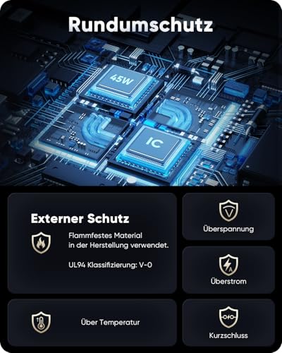 Universal 45W USB C Laptop Charger for Hp Chromebook X360 14-ca051wm 14-ca052wm 14-ca091wm ca061dx 14-ca0061dx 14-ca060nr 14-ca020nr Lenovo Dell Acer Asus Samsung Chromrbook Type C Power Adapter - Image 3