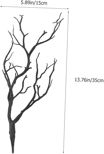 Miniatura 2 de 6 piezas de cuernos sintéticos, ramas artificiales, ramas de árbol, ramas de árbol pequeñas, ramas, ramas de cuernos falsos, diademas decorativas de