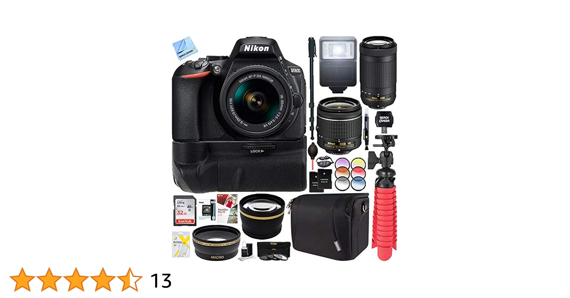 Nikon D7500 Nikon D5600 DSLR Camera With 18-55mm VR Lens