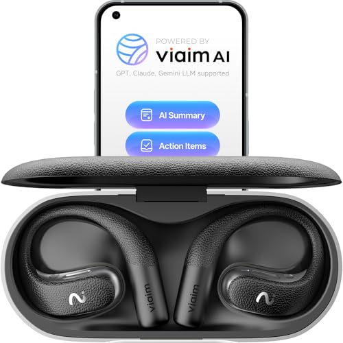 viaim OpenNote Professional AI Note Taker Earbuds, MFi...