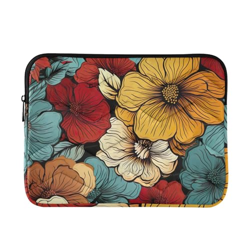 Funda protectora para portátil 13-14 pulgadas multicolor miniatura 1