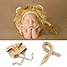 Produktbild Baby Löwe Hut, Baby Fotoshooting kostüm Neugeborenes Foto Trieb Löwe Hut mit Endstück Sätzen