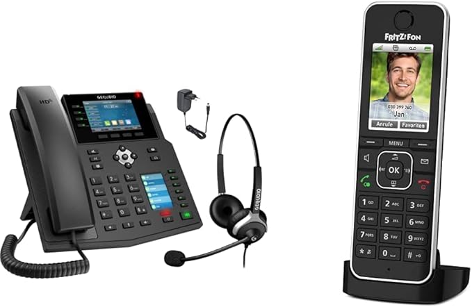 Headset Für Avm Fritz Fon Mt F C4 C5 Telefon www.amazon.de