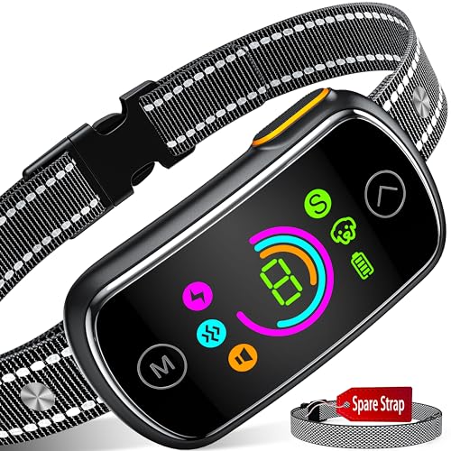 Bark-Collar-Bark-Collar-for-Large-Medium-Dogs-Smart-Dog-Barking-Collar-Automatic-Stop-Bark-Collar-with-Adjustable-Sound-Vibration-Modes-and-7-Sensitivity