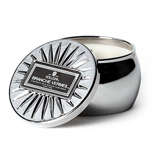 Voluspa Vermeil Travel Tin Candle - Branche Vermeil