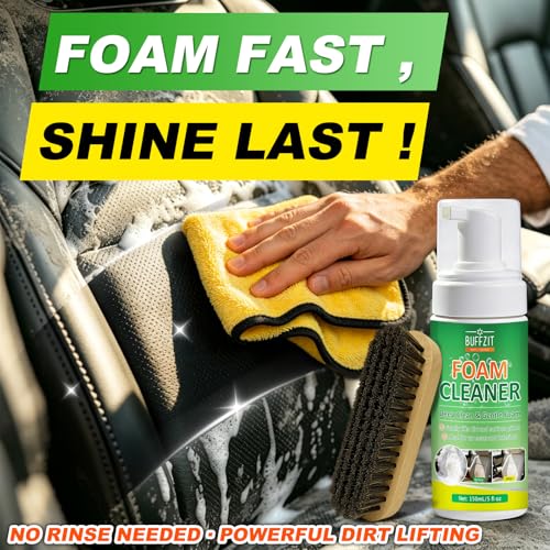BUFFZIT Car Interior Foam Cleaner Kit