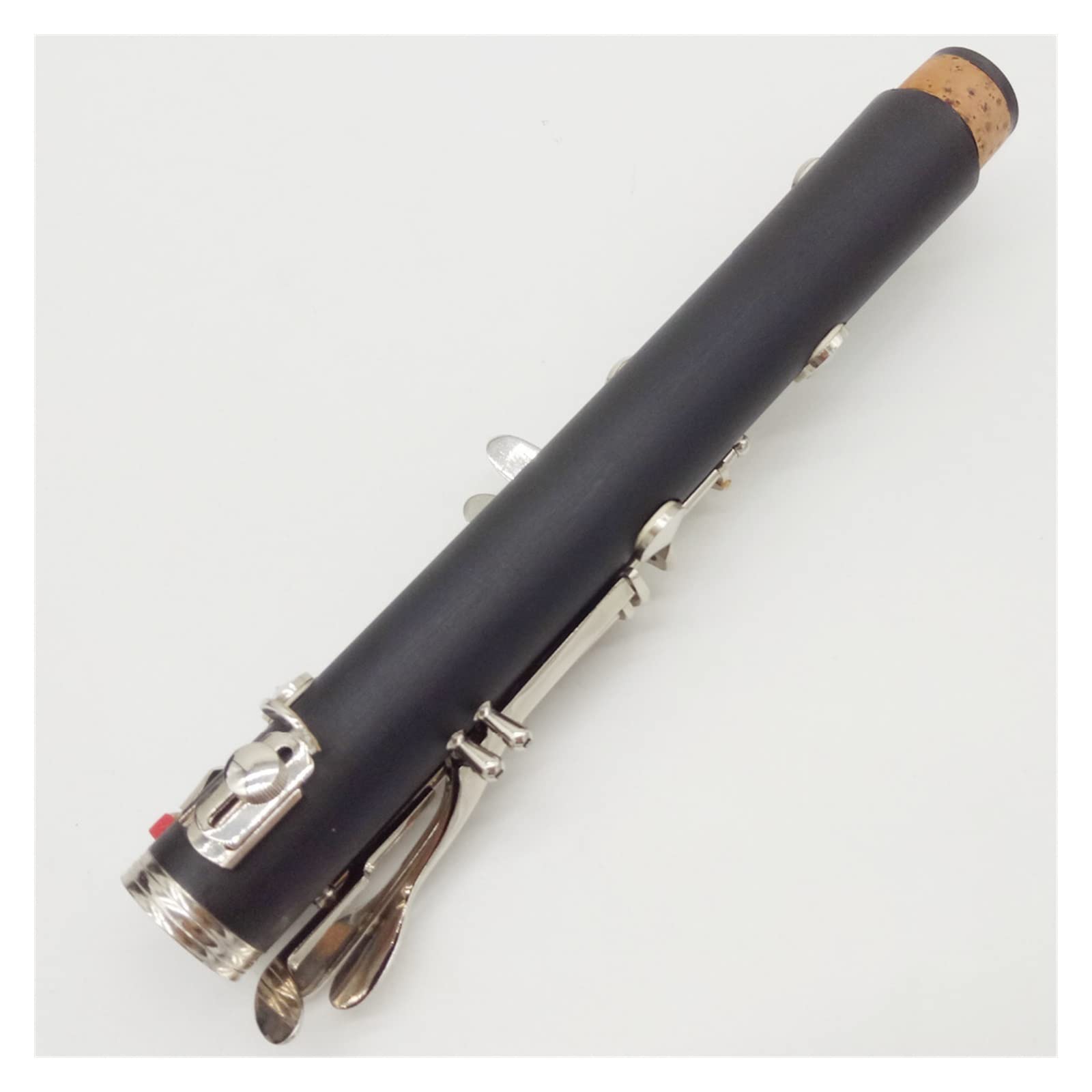 Clarinetes para Estudiantes Clarinete BB Boquilla De Clarinete De Resina ABS Mate 4C Estuche Incluido + Cañas