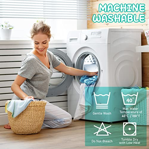 Tanoshii® Toddler Nap Mat With Pillow And Blanket, Portable Kids Sleeping Mats For Daycare, Preschool, Travel And Camping, 21" X 53", Lightweight And Soft Sleeping Bags For Kids, Mermaid #TOP6