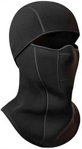 Omenex Balaclava Ski Face Mask,Warm Even Under -10 ℃ Breathable Windproof Thermal Higher Density Thick Fleece Stretch Anti-Static Masks with Breathable Vents for Very Cold Weather Ski Work