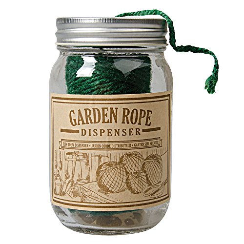 Dispensador de cuerda verde para jardín