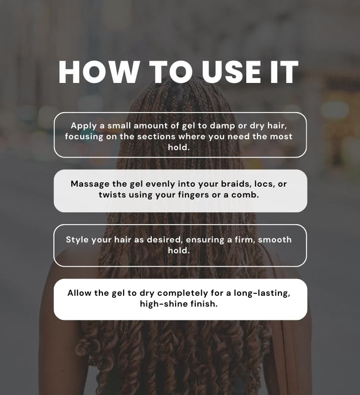 EBIN NEW YORK Braiding Gel – 3x BRAID FORMULA CONDITIONING GEL - Dr. Feel Good (11oz/310ml) Bundle menthol-infused & edge for neat braids, twists, locs – Gift Set (3 Items)