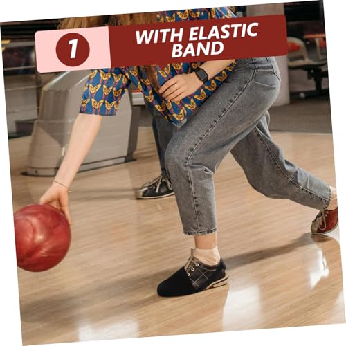 Kisangel 3 Pairs Shoe Glide for Bowling Space-Saving Slider Non-Deformation for Performance
