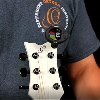 Ortega OCAT-2BK Accordeur à pince chromatique avec métronome Noir - Les Beatles, Paul McCartney, John Lennon, RIngo Starr, George Harrison Ortega OCAT-2BK Accordeur à pince chromatique avec métronome Noir – Image 3