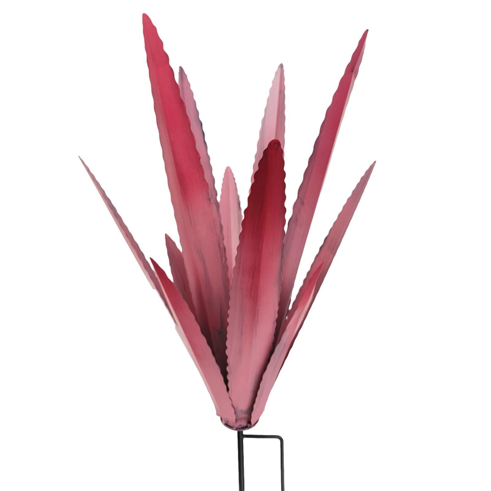 Uitseld Tequila Rustic Sculpture Metal Agave Plant Garden Yard Art Decoration Sculpture Home Statue Decor Lawn Ornaments Garden Figurines Metal Agave Plants Sculpturefor Outdoor Patio Garden
