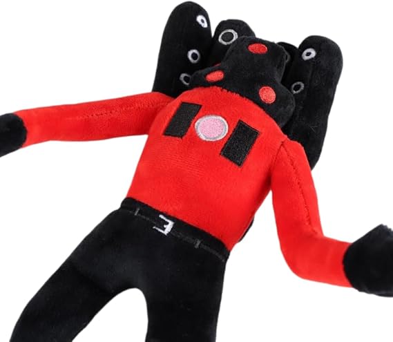 XIBANY Titan Speakerman Plush Toy Squiddy Toilet Titan Plush Funny Stuffed Animation Game Boss Plush Figure Soft Plush Pillow for Kids Adults 12.6/32cm
