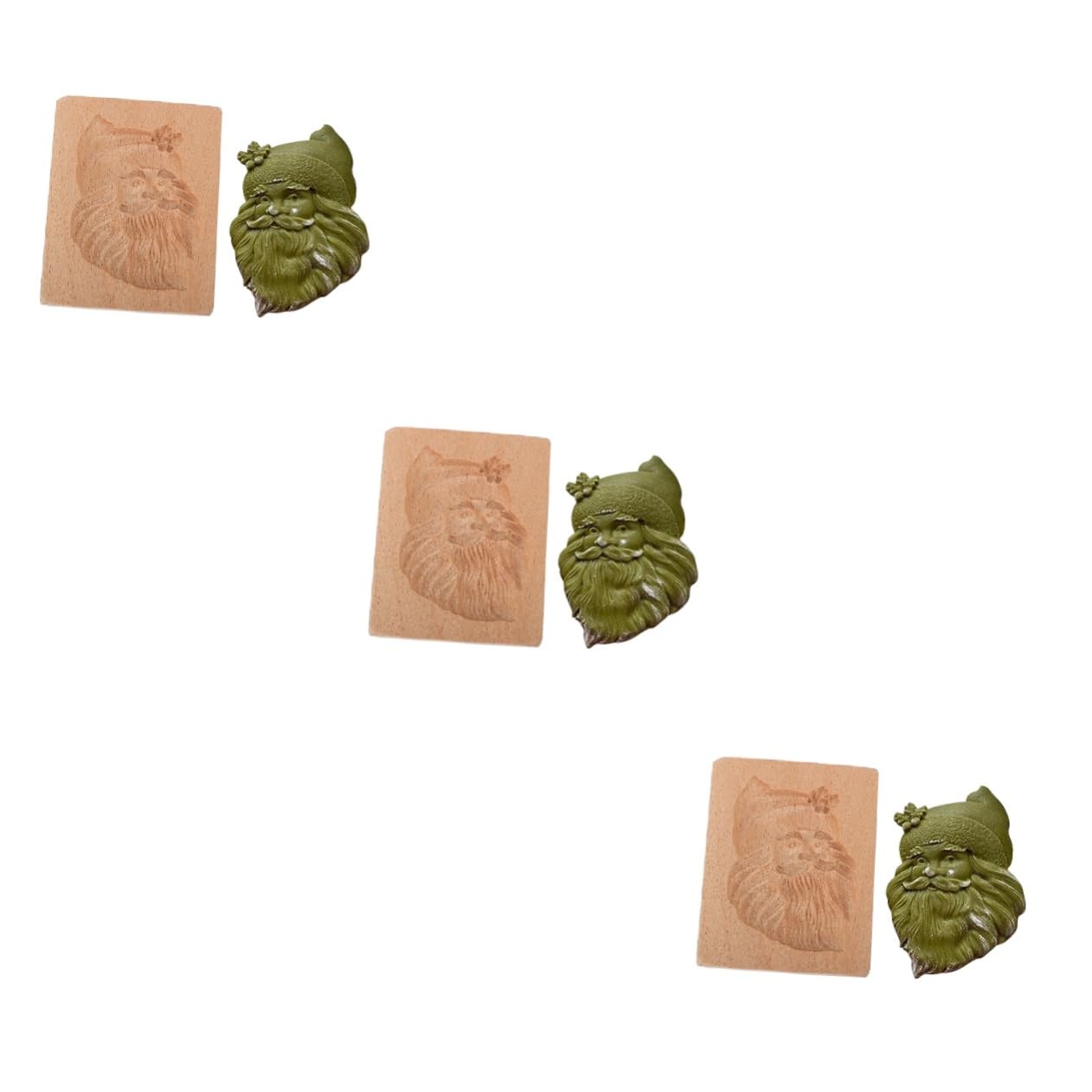 3 Stk Ausstecher Aus Holz Schokoladenkuchen Weihnachten Urlaub Keksschneider Lebkuchen Plätzchen Mann Backen Grad Fondant Eins Backwerkzeug Kreative Backform Keksform Cabilock
