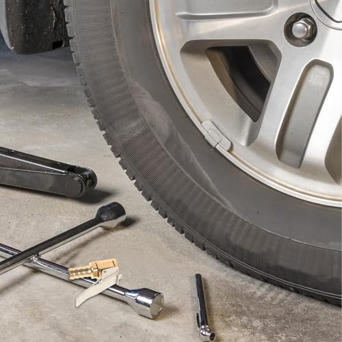 Adaptador de boquilla de aire de latón para inflador de ruedas de coche de 8 mm 6