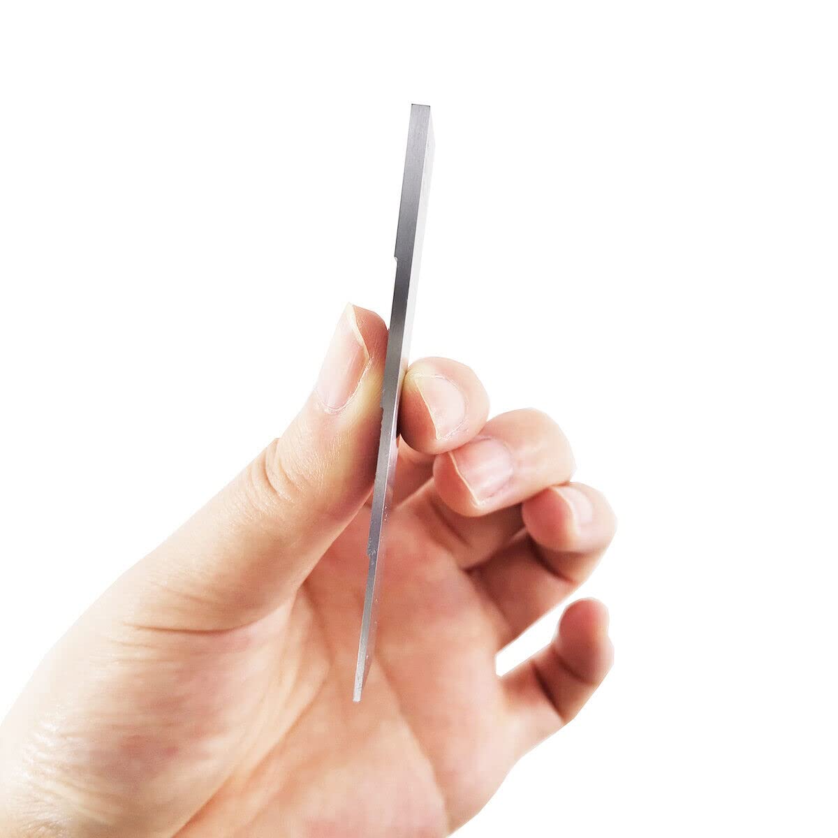 Calibration Block 4 Step Test Block for Ultrasonic Thickness Gauge with Thickness 0.040" 0.060" 0.080" 0.100" 1018 Steel