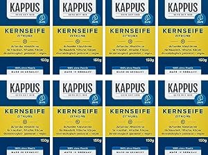 Kappus Kernseife Zitrone – 150 G Stück, 30er Pack, Für Schonende Reinigung