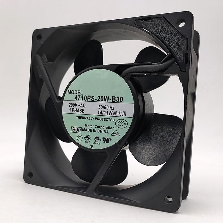 4710PS-20W-B30 12025 2-pin AC200V 14/11W 120x120x25mm 12cm Inverter Cooling Fan