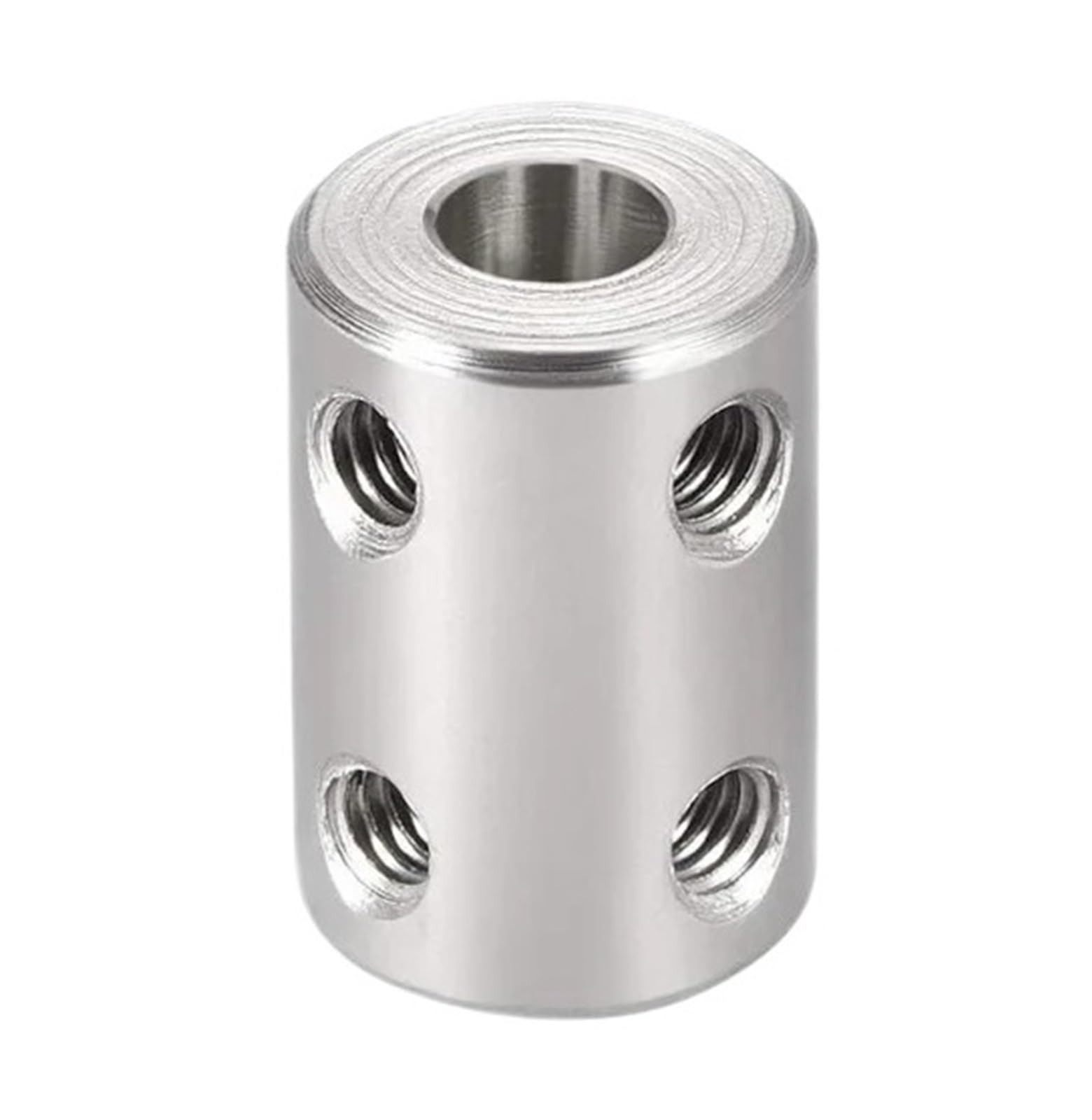 Connecteur d'accouplement d'arbre rigide en acier 45#, 3-12 mm
