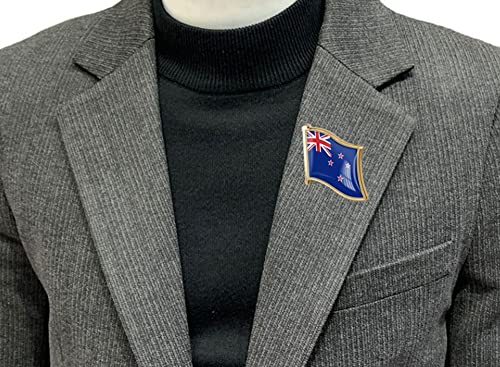 Image of vmcoatdu Country Flag Pin Badge International Travel Brooch Metal Alloy Souvenir Pin for Hat Clothes Backpack
