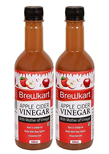 Image of Apple Cider Vinegar with Mother Pack of 2 Vinegar 1ltr