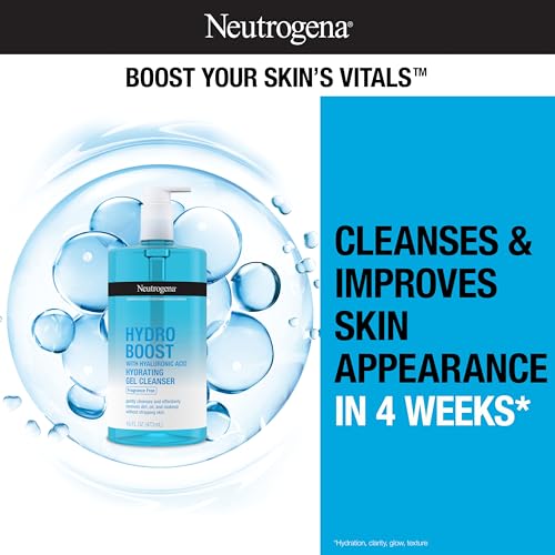 Neutrogena Hydro Boost Fragrance Free Hydrating Gel Facial Cleanser With Hyaluronic Acid thumb #1