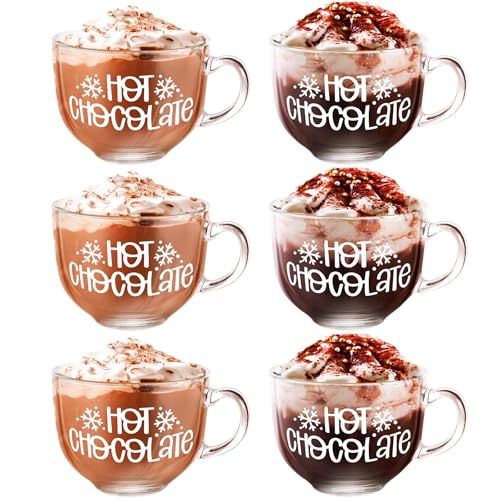Sliner Christmas Glass Coffee Mugs